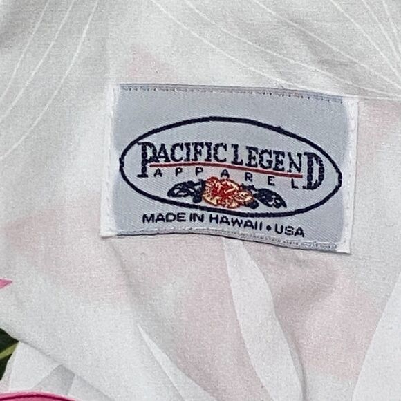 Vintage Women's Pacific Legends Apparel Hawaiian Sweetheart Midi Tank Dress - Picture 3 of 3